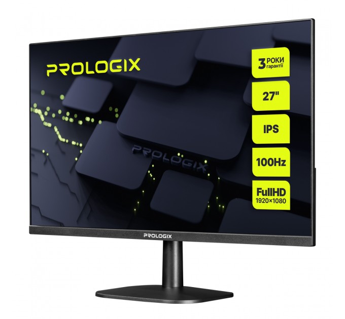 Prologix Монітор Prologix 27" P2725HF IPS Black 100Hz