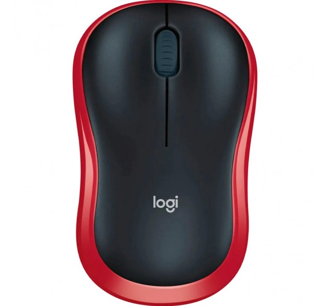 Logitech Миша бездротова Logitech M185 Red (910-002237)