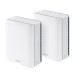 Wi-Fi Mesh-система Asus ZenWiFi BT8 2pk White BULK (90IG0930-MO3B20)