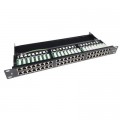 Eserver Патч-панель Eserver 19" 48хRJ-45 STP 1U cat. 5e з організатором кабеля (WT-2409-cat 5e)