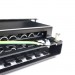 Eserver Патч-панель Eserver 19" 48хRJ-45 STP 1U cat. 5e з організатором кабеля (WT-2409-cat 5e)