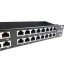 Eserver Патч-панель Eserver 19" 48хRJ-45 STP 1U cat. 5e з організатором кабеля (WT-2409-cat 5e)