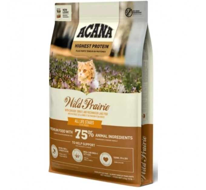 ACANA Сухий корм для кішок ACANA Wild Prairie Cat 4.5 кг (0064992714581)