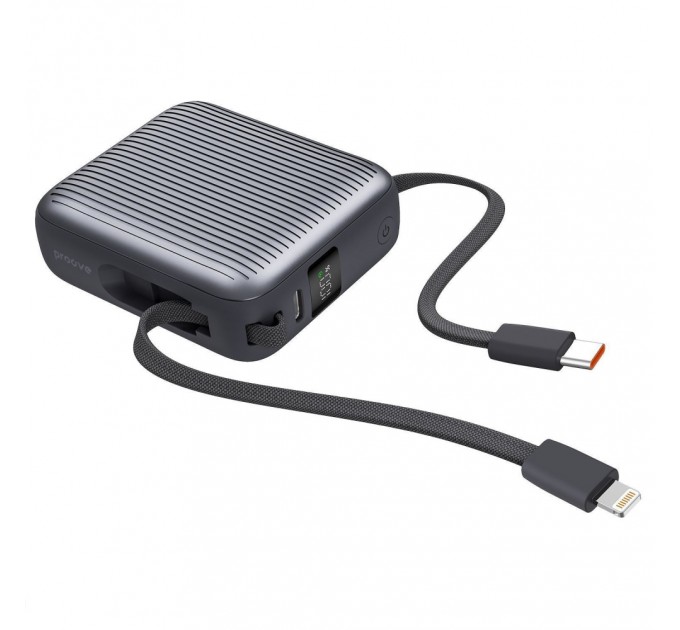 Універсальна мобільна батарея Proove Moon Rock 22.5W 10000mAh Gray (PBM122012105)