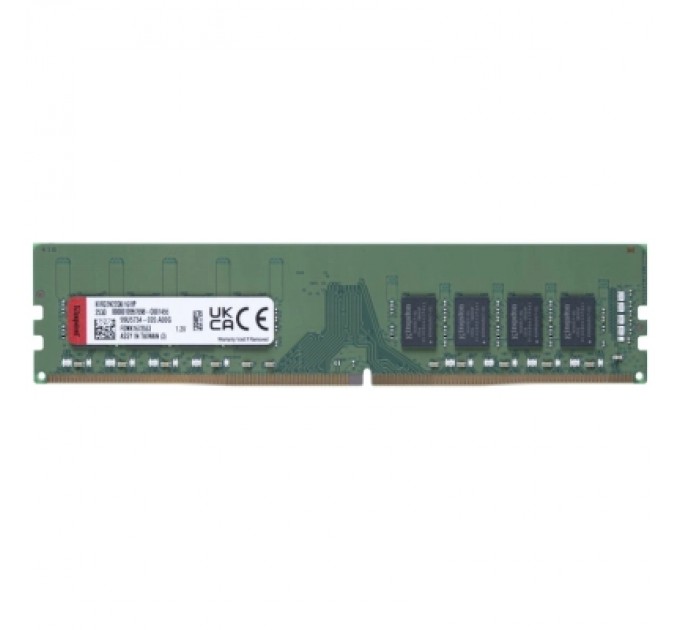 Kingston Модуль пам'яті для комп'ютера DDR4 16GB 3200 MHz Kingston (KVR32N22D8/16WP)