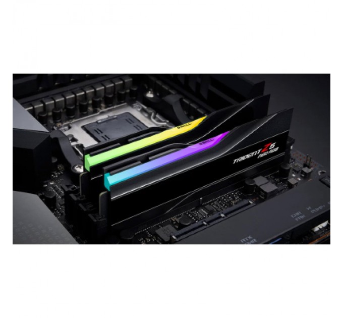 Модуль пам'яті для комп'ютера DDR5 32GB (2x16GB) 6400 MHz Trident Z5 Neo RGB Black G.Skill (F5-6400J3239G16GX2-TZ5NR)