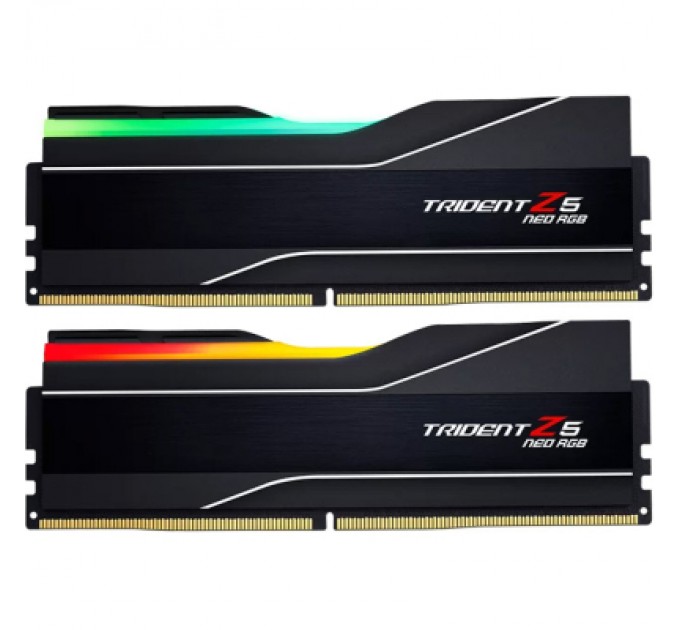 Модуль пам'яті для комп'ютера DDR5 32GB (2x16GB) 6400 MHz Trident Z5 Neo RGB Black G.Skill (F5-6400J3239G16GX2-TZ5NR)