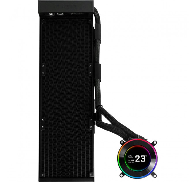 Система водяного охолодження Lian Li HydroShift II LCD-C 360 Fanless Black (G89.GHS2LCD36B.00)