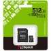 Kingston Карта пам'яті Kingston 512GB microSDXC class 10 UHS-I U3 V30 A1 Canvas Select Plus (SDCS3/512GB)