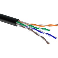 Кабель мережевий OK-Net UTP 305м cat.5e зовнішній (U/UTP-cat.5Е) (КПП-ВП (100) 4*2*0,50)