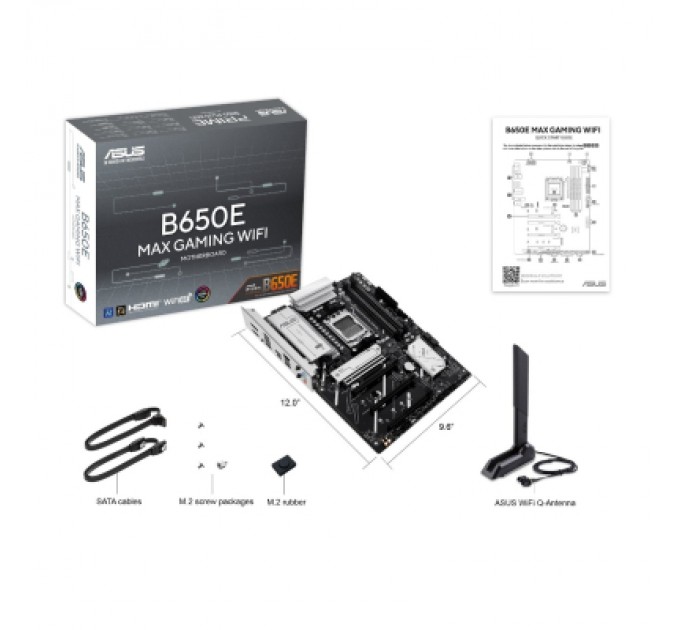 ASUS Материнська плата ASUS B650E MAX GAMING WIFI