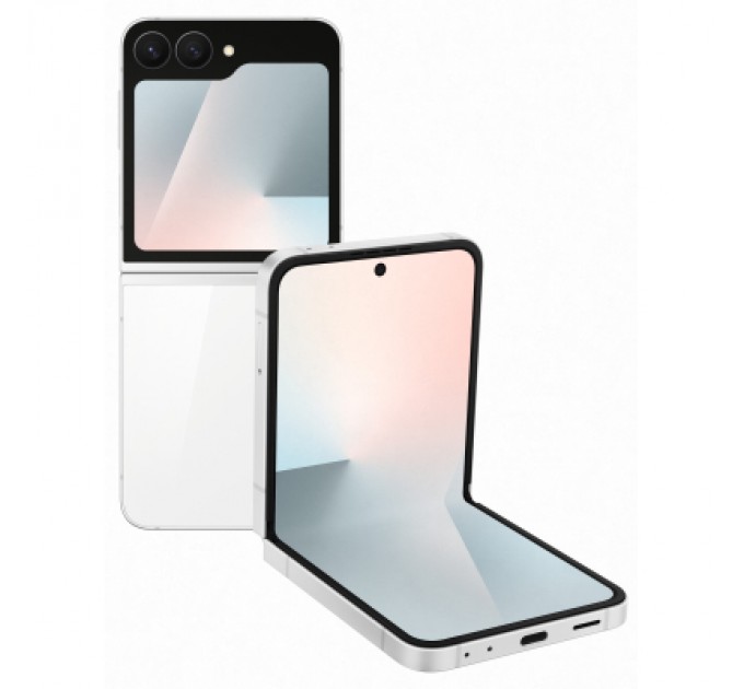Samsung Мобільний телефон Samsung Galaxy Flip7 FE 8/256Gb White (SM-F761BZWHSEK)