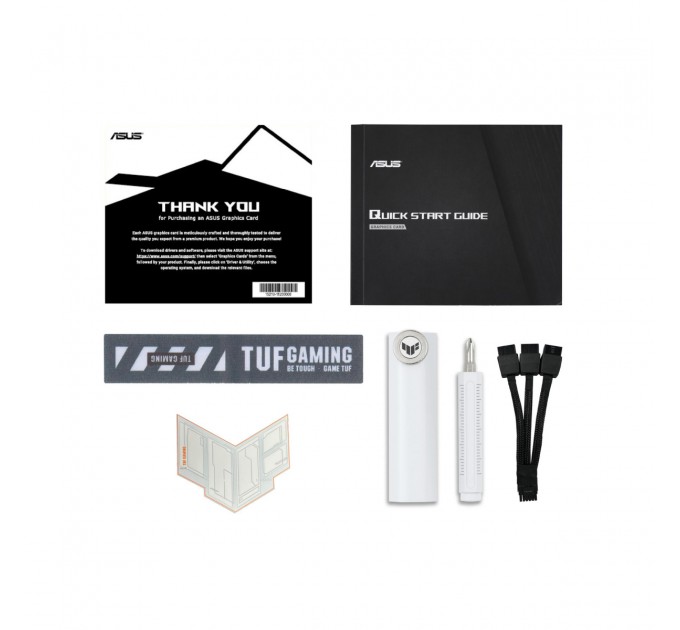 ASUS Відеокарта GF RTX 5070 Ti 16GB GDDR7 TUF Gaming OC BTF White Asus (TUF-RTX5070TI-O16G-BTF-WHITE)