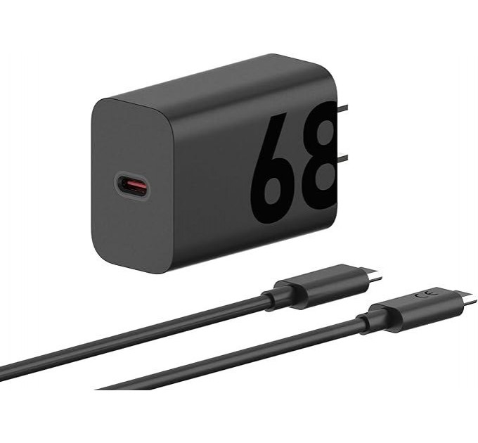 Зарядний пристрій 68W USB-С +кабель 1m(MC-682N)ч MOTOROLA