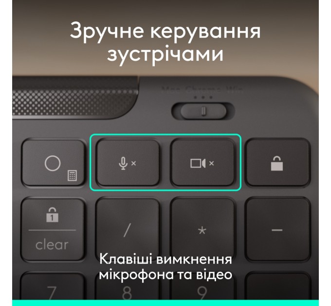 Logitech Комплект (клавіатура, миша) Logitech Signature Slim Combo MK620 Graphite (920-013349)