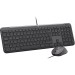 Logitech Комплект (клавіатура, миша) Logitech Signature Slim Combo MK620 Graphite (920-013349)