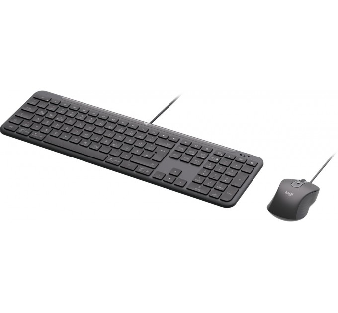 Logitech Комплект (клавіатура, миша) Logitech Signature Slim Combo MK620 Graphite (920-013349)