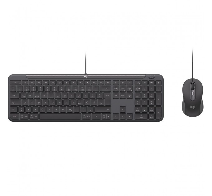 Logitech Комплект (клавіатура, миша) Logitech Signature Slim Combo MK620 Graphite (920-013349)
