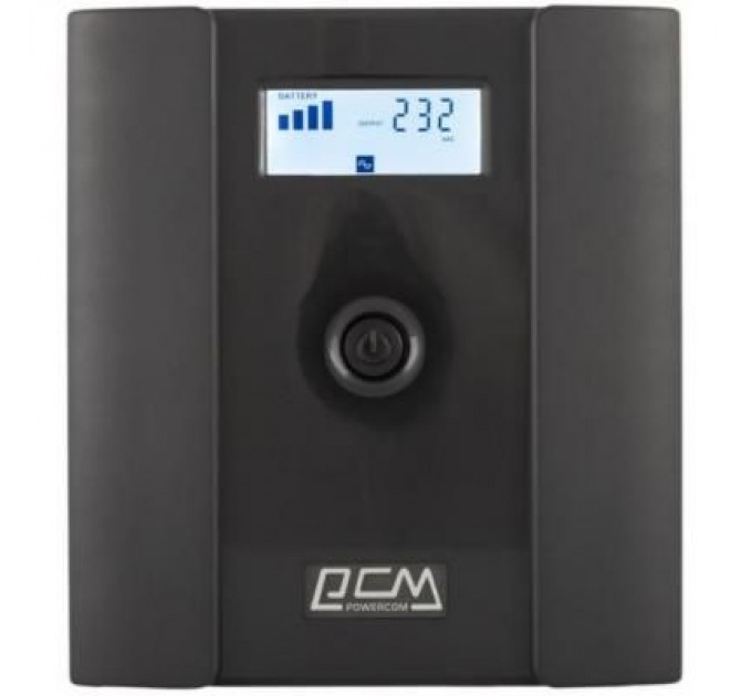 Powercom Пристрій безперебійного живлення Powercom RPT-2000AP LCD SCHUKO