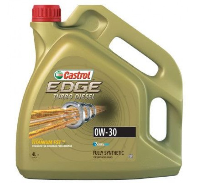 Моторна олива Castrol EDGE TURBDIESEL 0W-30 4л (CS 0W30 E TD 4L)