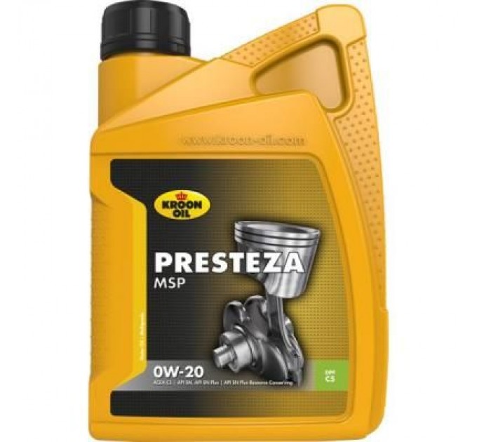 Моторна олива Kroon-Oil Presteza MSP 0W-20 1л (KL 36495)