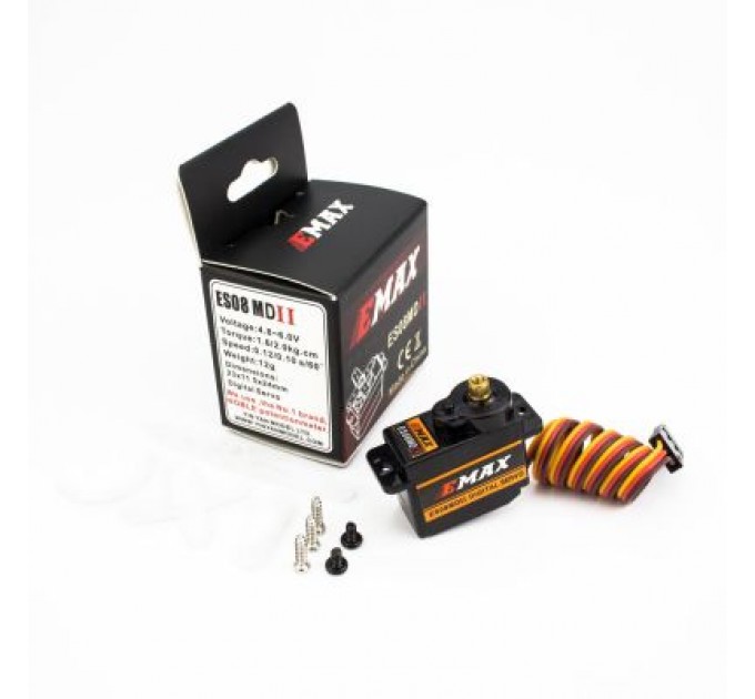 Сервопривід для дрона Emax EMAX ES08MD Mini Metal Digital Servo (0102003023)