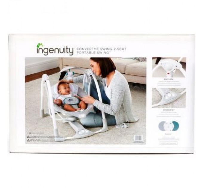 Крісло-гойдалка Ingenuity ConvertMe Swing-2-Seat (12055)