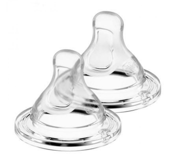 Соска Chicco Силіконова Physio повільний потік 0+ міс. 2 шт. (20311.00)