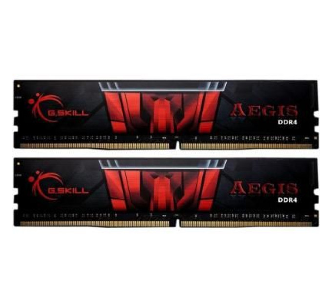 G.Skill Модуль пам'яті для комп'ютера DDR4 32GB (2x16GB) 3000 MHz Aegis G.Skill (F4-3000C16D-32GISB)