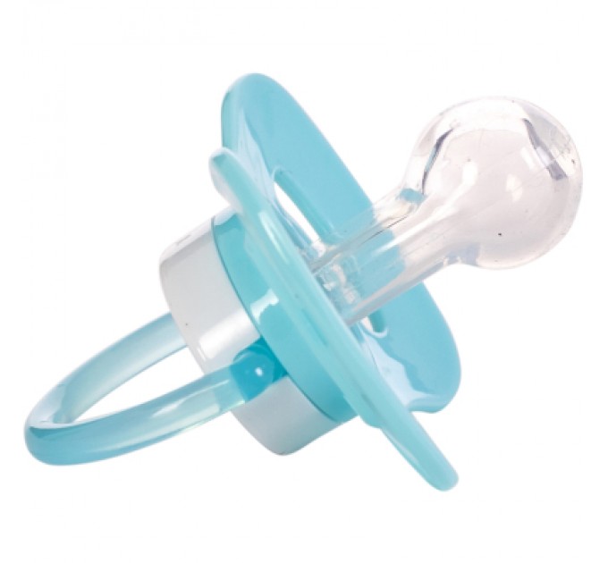 Baby Team Пустушка Baby Team силіконова,класична, 0+ міс (3007_блакитний)