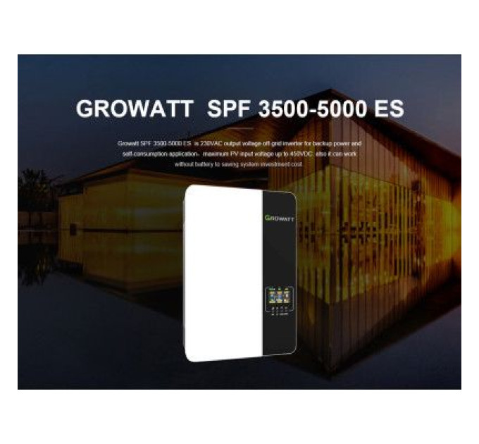 Growatt Сонячний інвертор Growatt SPF5000ES 5000W (SPF5000ES)