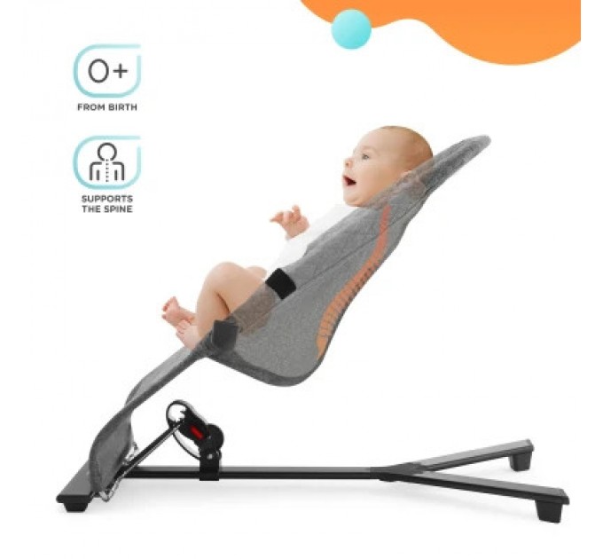 Крісло-гойдалка Kinderkraft Mimi Grey (5902533918355)