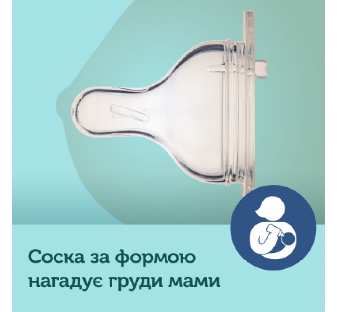 Соска Canpol babies EasyStart міні до пляшечок з широким отвором 2 шт (21/729)