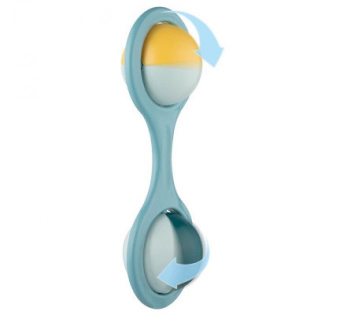 Брязкальце Canpol Штанга з рухомими елементами бірюзовий (56/153_tur)