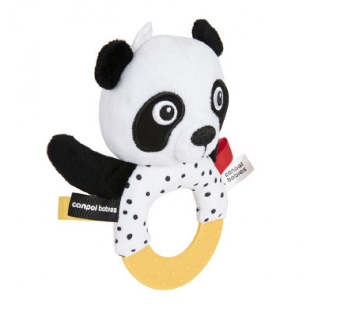 Брязкальце Canpol з прорізувачем BabiesBoo (68/086)