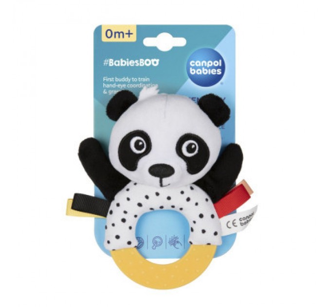 Брязкальце Canpol з прорізувачем BabiesBoo (68/086)
