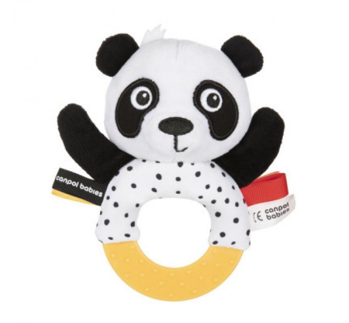 Брязкальце Canpol з прорізувачем BabiesBoo (68/086)