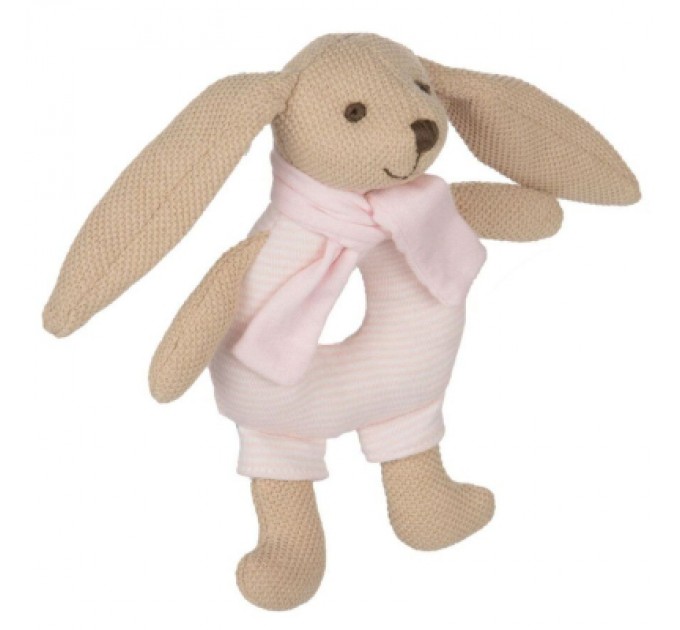 Брязкальце Canpol м'яка Кролик рожевий (80/201_pin)