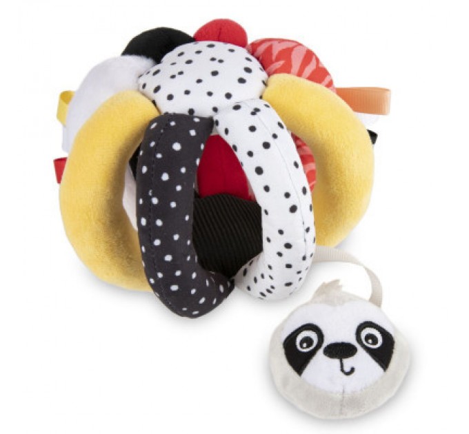 Брязкальце Canpol м'ячик з пищалкою BabiesBoo (68/089)