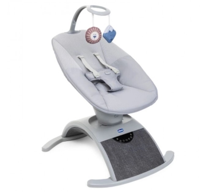 Крісло-гойдалка Chicco Comfy Wave light gray (79890.16)