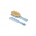 Набір для догляду за дитиною Canpol babies Newborn Baby Щітка та гребінець блакитний (7/406_blu)