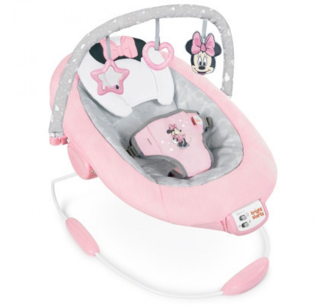Крісло-гойдалка Bright Starts Minnie Mouse Rosy Skies (12206)