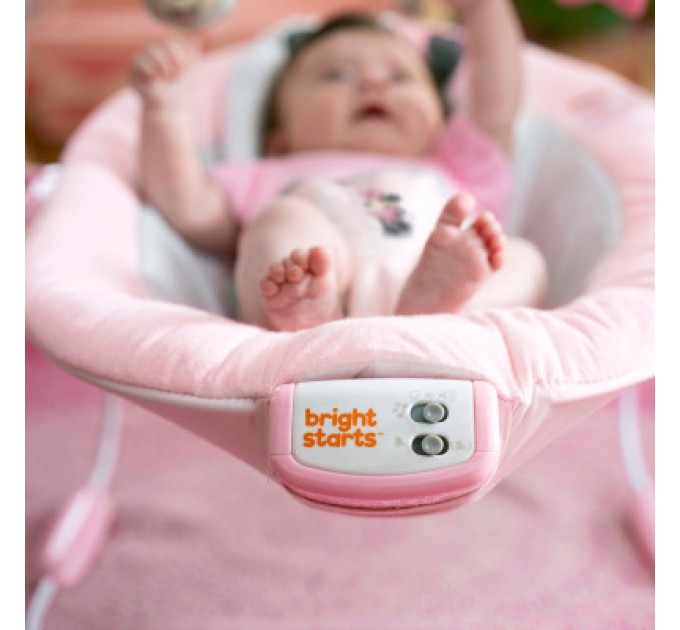 Крісло-гойдалка Bright Starts Minnie Mouse Rosy Skies (12206)