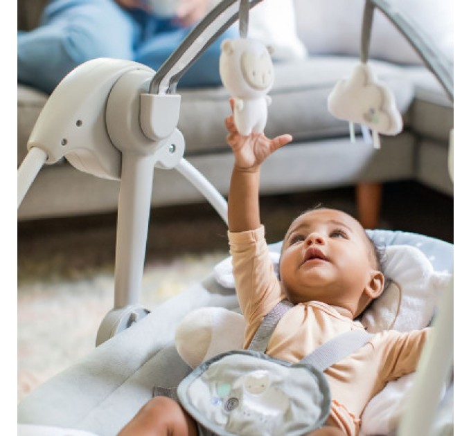 Крісло-гойдалка Ingenuity Comfort 2 Go – Cuddle Lamb (12184)