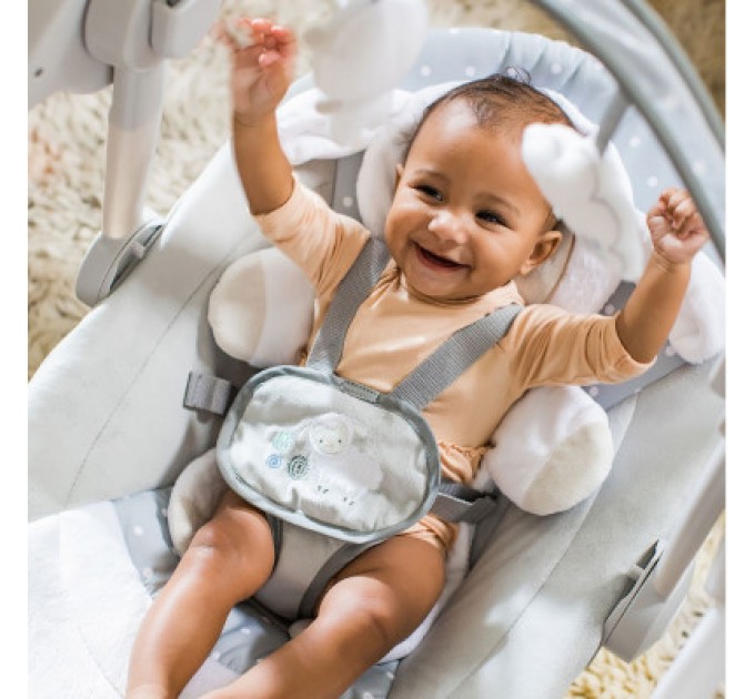 Крісло-гойдалка Ingenuity Comfort 2 Go – Cuddle Lamb (12184)
