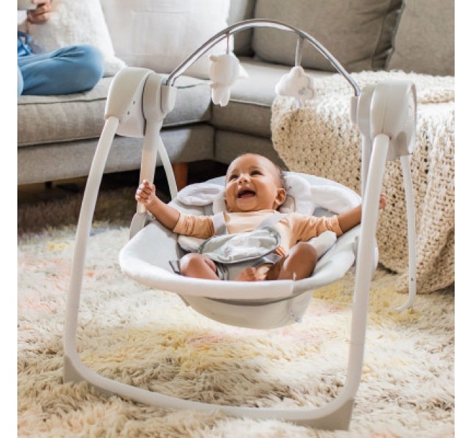 Крісло-гойдалка Ingenuity Comfort 2 Go – Cuddle Lamb (12184)