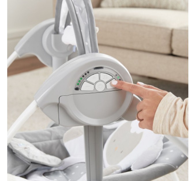 Крісло-гойдалка Ingenuity Comfort 2 Go – Cuddle Lamb (12184)