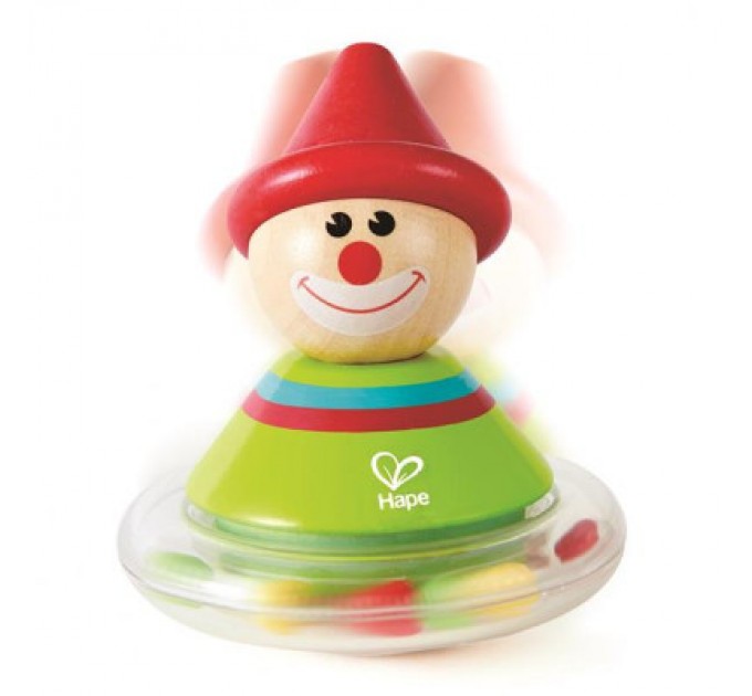 Брязкальце Hape неваляшка клоун Ральф (E0015)