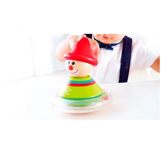 Брязкальце Hape неваляшка клоун Ральф (E0015)