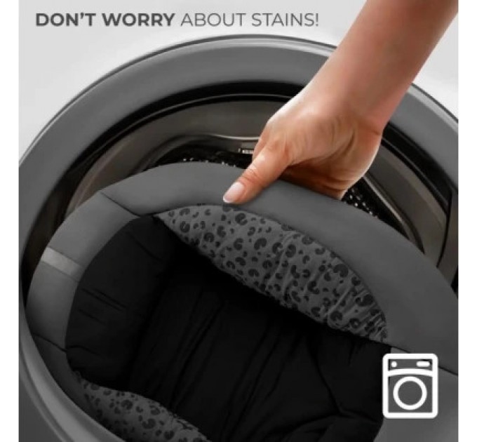 Крісло-гойдалка Kinderkraft Lumi 2 Dark Grey (5902533925025)